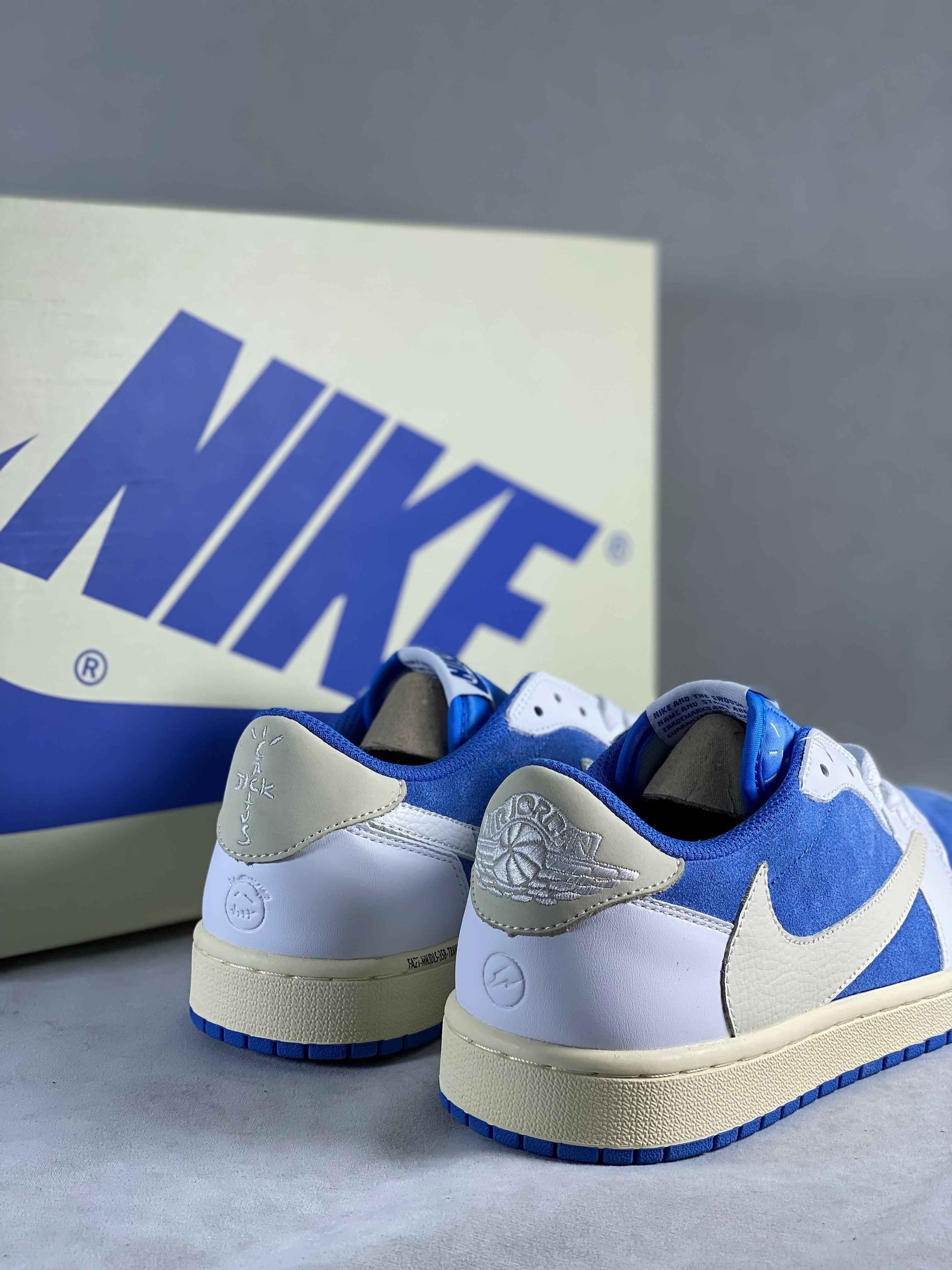 Custom Travis Scott Air Jordan 1 Low TS CQ4277 212 SneakerNational