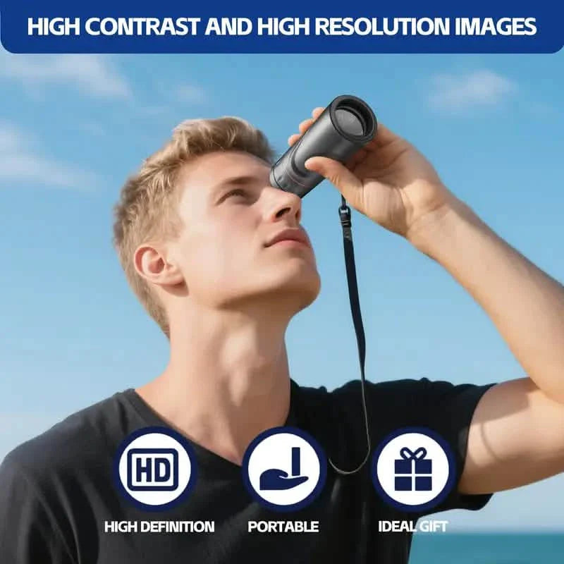 8X Portable Monocular – Pocket-Sized for Outdoor Adventures & Travel DailySale
