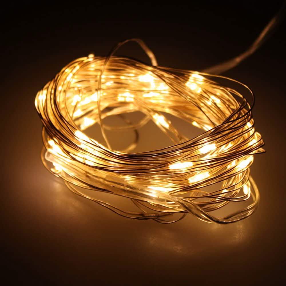 AGPtek 16.5FT 50 Individual LED String Lights Waterproof DailySale