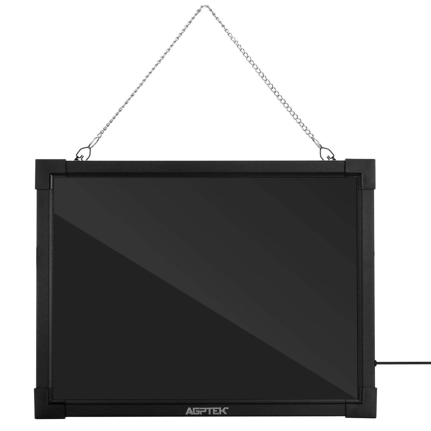 AGPtek 24"×16" LED Message Board Illuminated Erasable with Remote Control DailySale