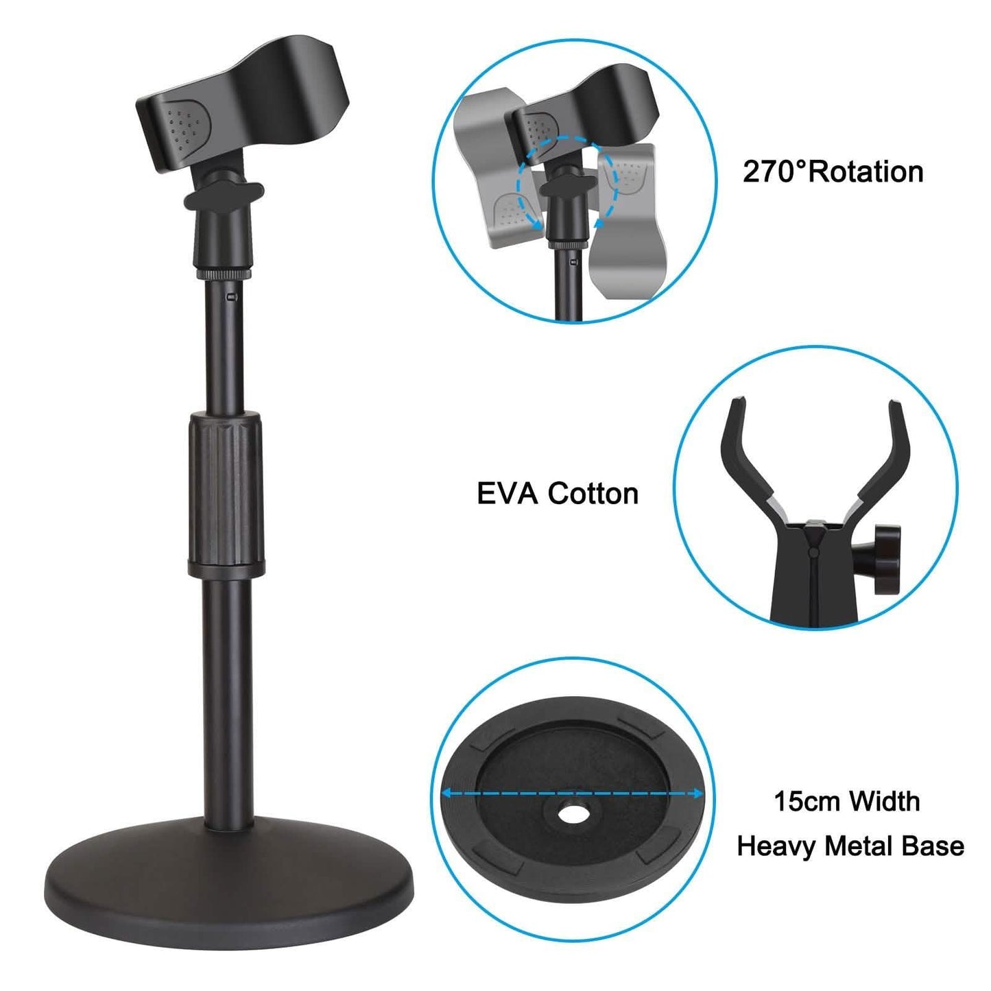AGPtEK Desk Microphone Stand with Mic DailySale