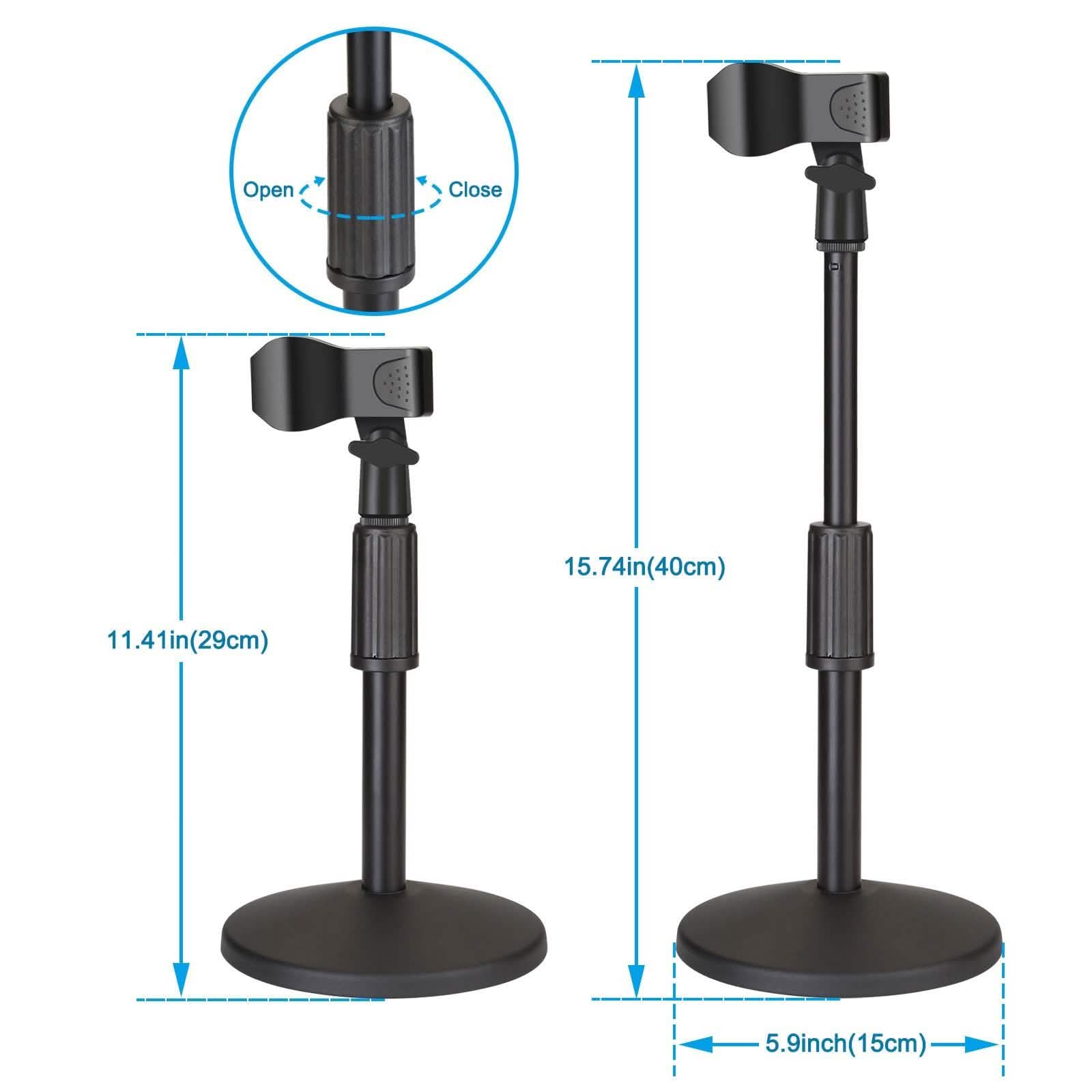 AGPtEK Desk Microphone Stand with Mic DailySale