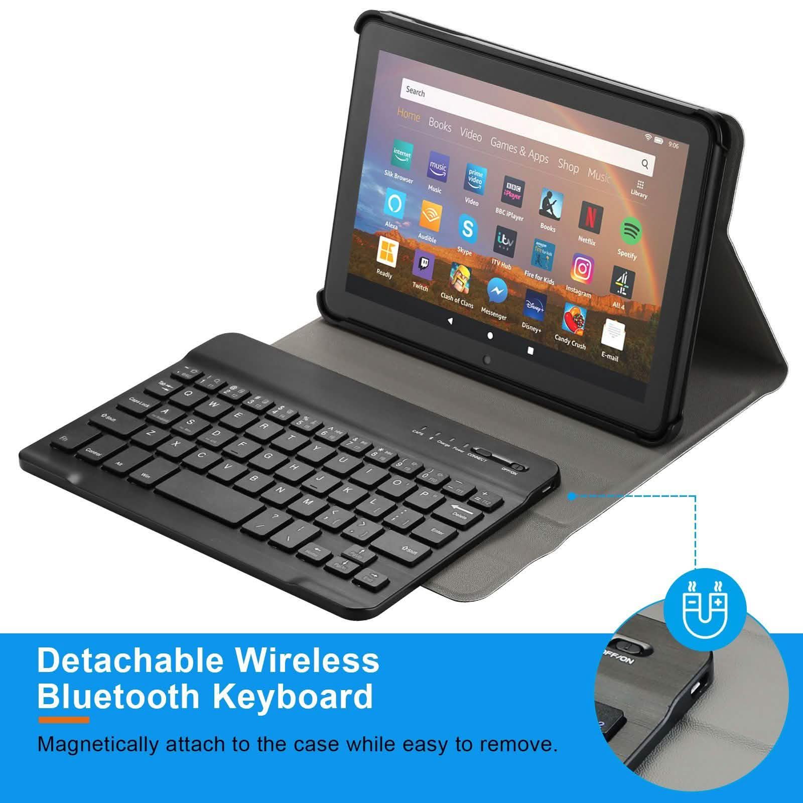 AGPtEK Kindle Fire Keyboard Case DailySale