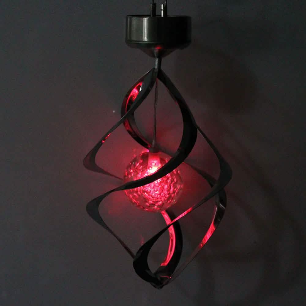AGPtEK Solar Power LED Color Changing Wind Chime For Outdoor Garden Courtyard DailySale