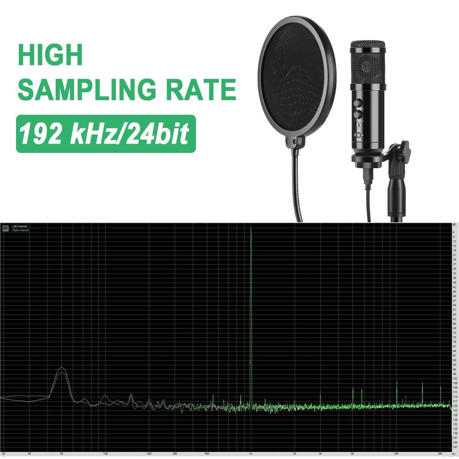 AGPtEK USB Condenser Microphone DailySale