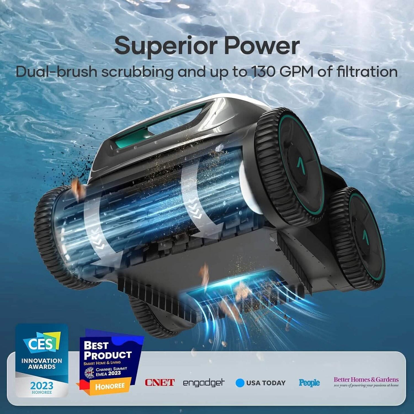 AIPER Seagull Pro Lite Cordless Robotic Pool Vacuum Cleaner (Refurbished) DailySale