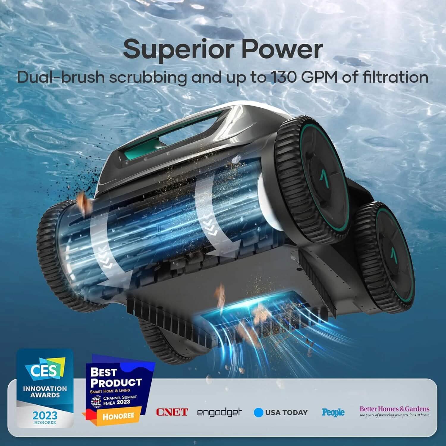AIPER Seagull Pro Lite Cordless Robotic Pool Vacuum Cleaner (Refurbished) DailySale