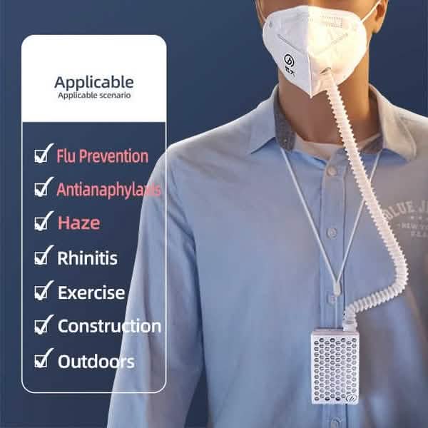 AirPro Mask Rechargeable Electrical Air Purifying Respirator DailySale