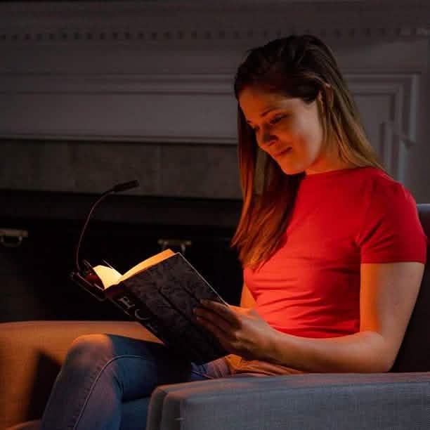 All in One Book Light Gift Set- 1600K Soft Strain-Free Reading Light DailySale