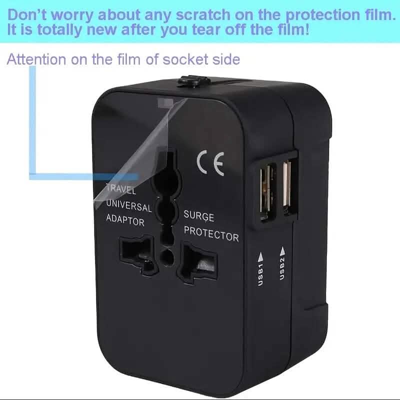 All-in-One Universal Travel Charger with Dual USB Charging Ports DailySale