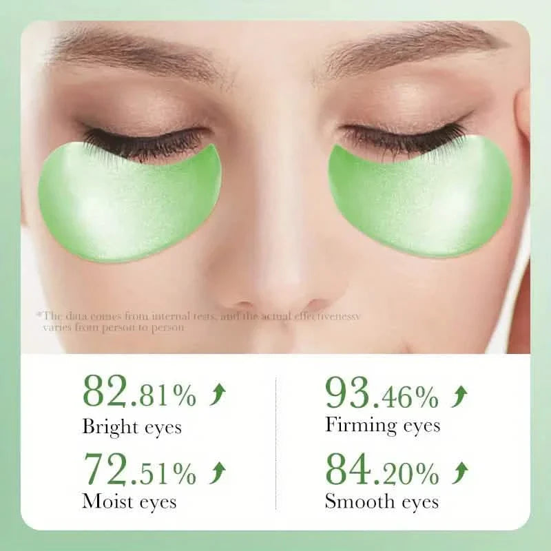 Aloe & Collagen Crystal Eye Mask - Hypoallergenic, Firming Moisturizing Care for All Skin Types DailySale