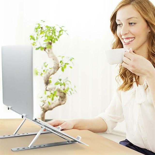 Aluminum Alloy Foldable Portable Laptop Stand DailySale