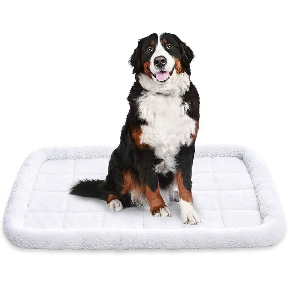 Amazon Basics Faux Sherpa Padded Bolster Pet Bed DailySale