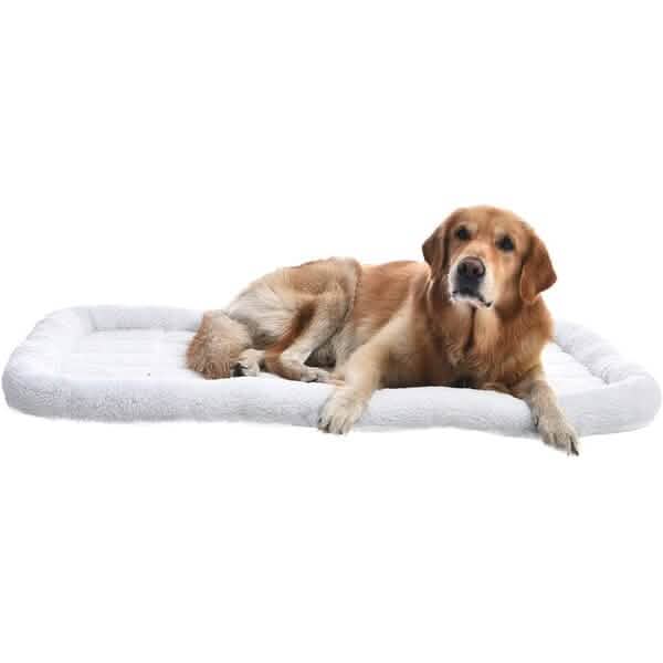 Amazon Basics Faux Sherpa Padded Bolster Pet Bed DailySale