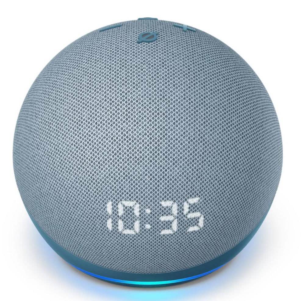 Amazon Echo Dot (4th Gen) Smart Speaker with Clock and Alexa DailySale
