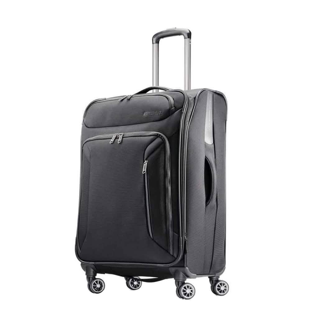 American Tourister 25" Zoom Spinner Expandable Suitcase Luggage DailySale