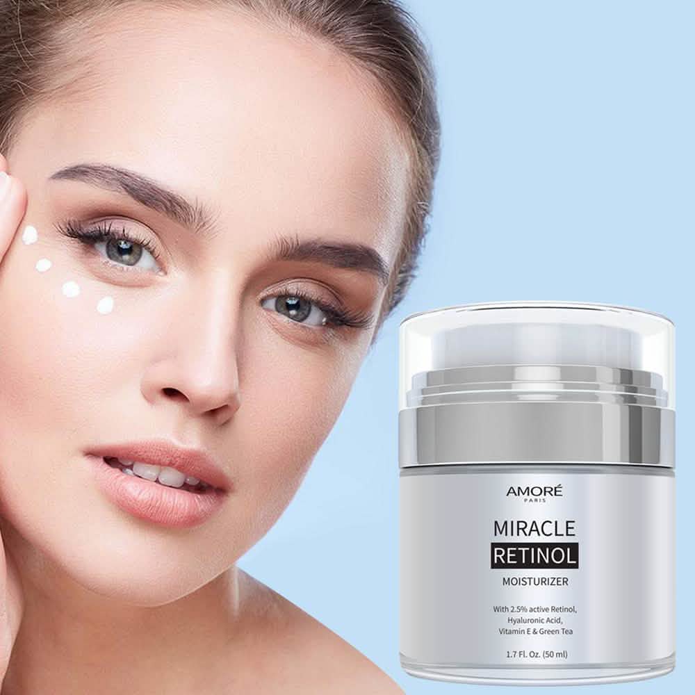 AMORÉ PARIS Retinol 2.5% High Potency Anti-Aging Moisturizer - 1.7 Fl. Oz. DailySale