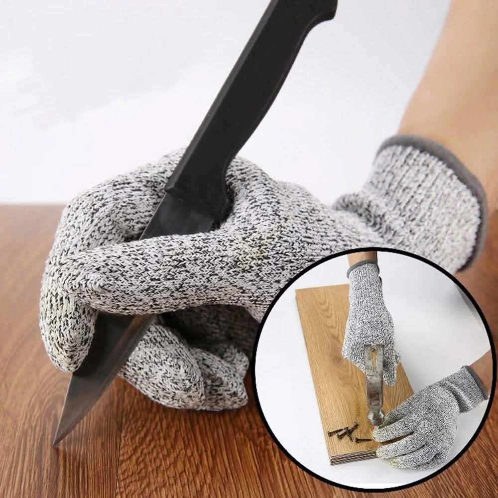 Anti-Cut Gloves 5 Grade Safety Cut Proof Stab Resistant Stainless Steel DailySale