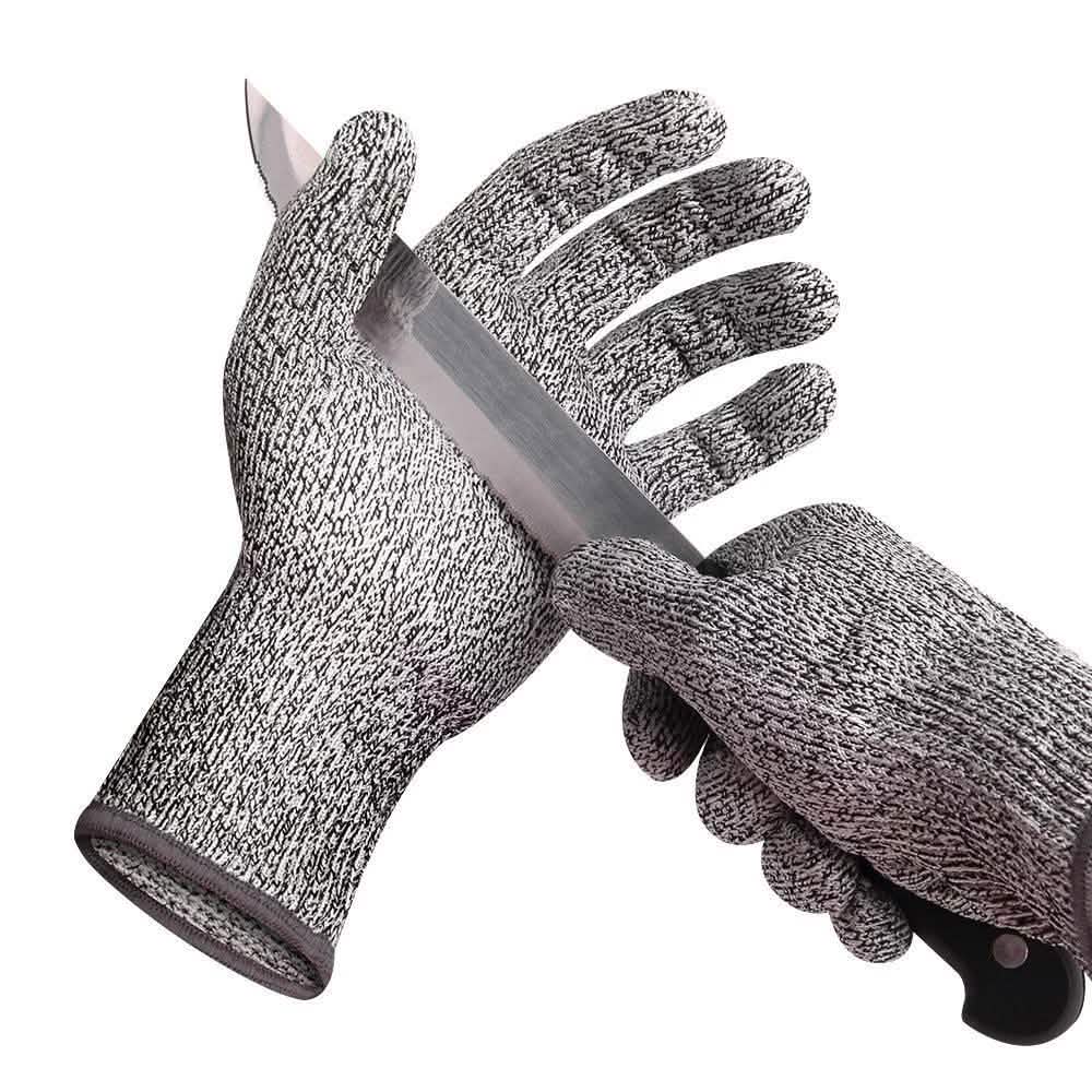 Anti-Cut Gloves 5 Grade Safety Cut Proof Stab Resistant Stainless Steel DailySale