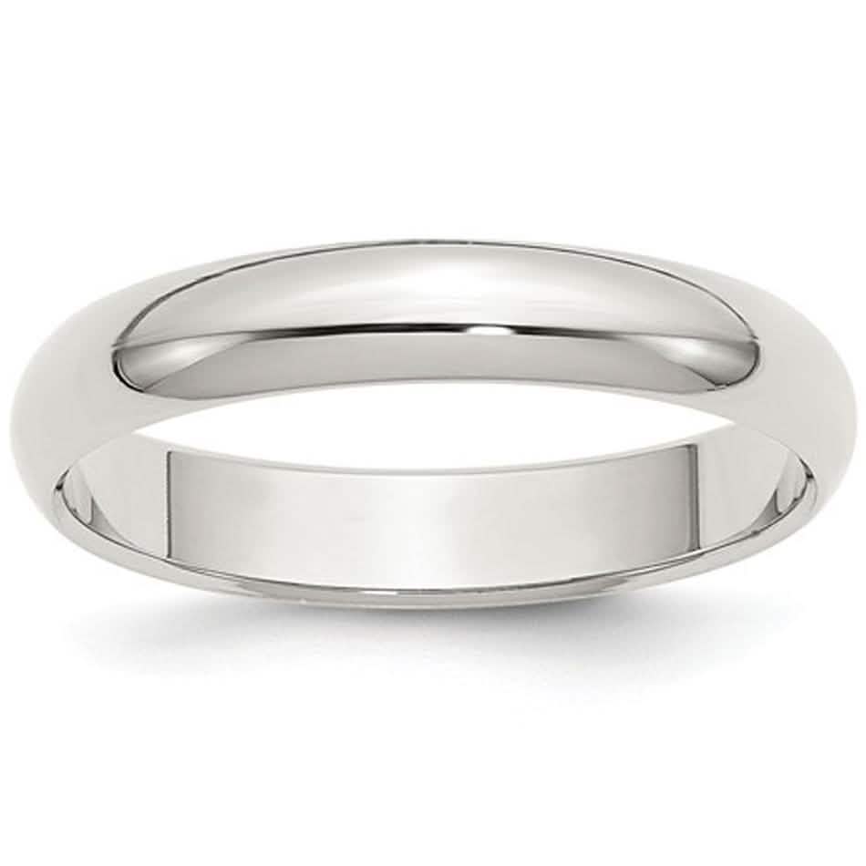 Anti-Tarnished High Polished Plain 5MM Wedding Unisex Band DailySale