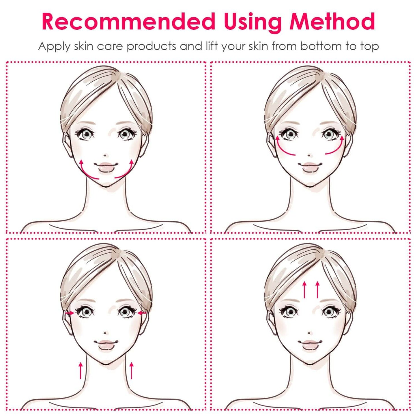 Anti Wrinkles Face Neck Massager Double Chin Reducer DailySale