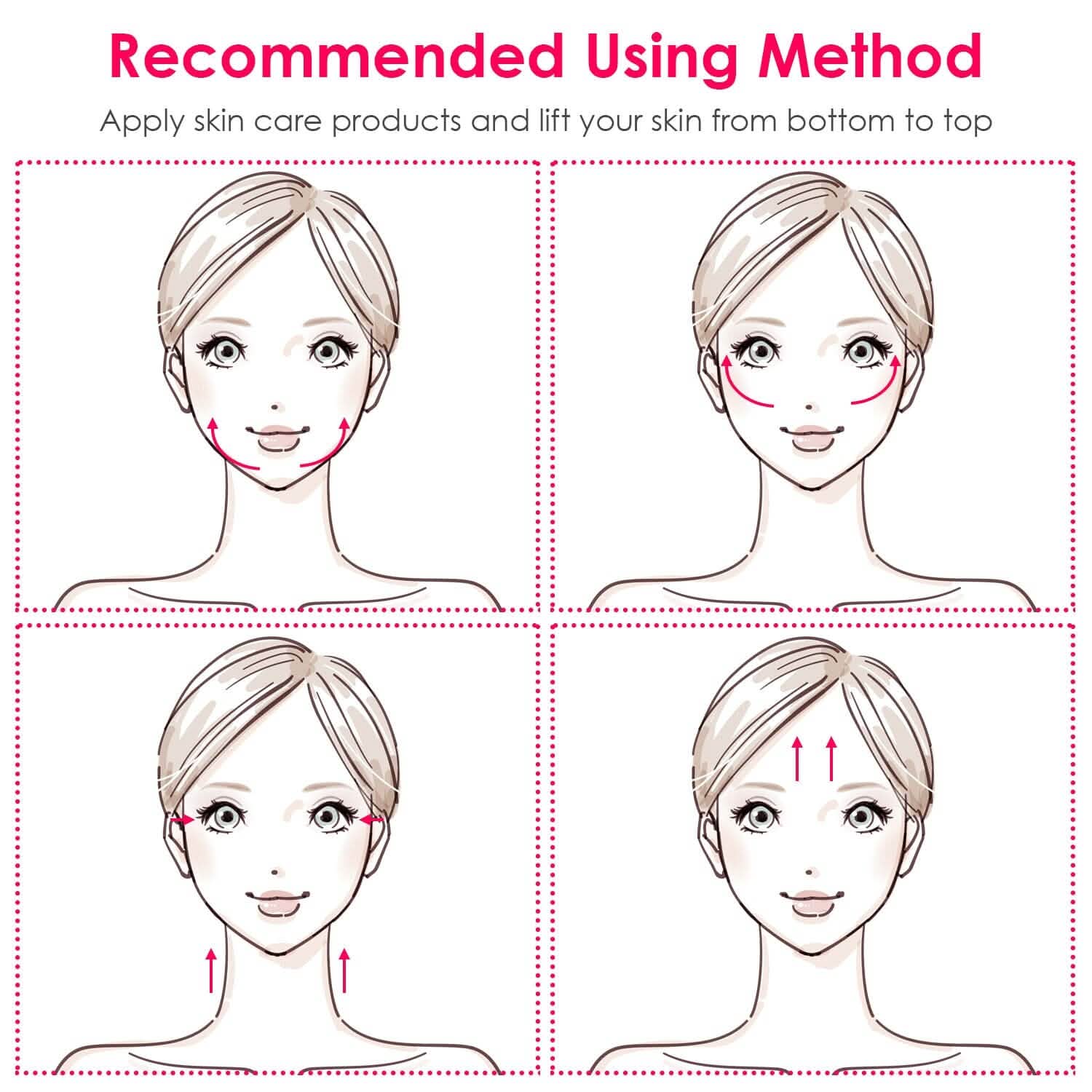 Anti Wrinkles Face Neck Massager Double Chin Reducer DailySale