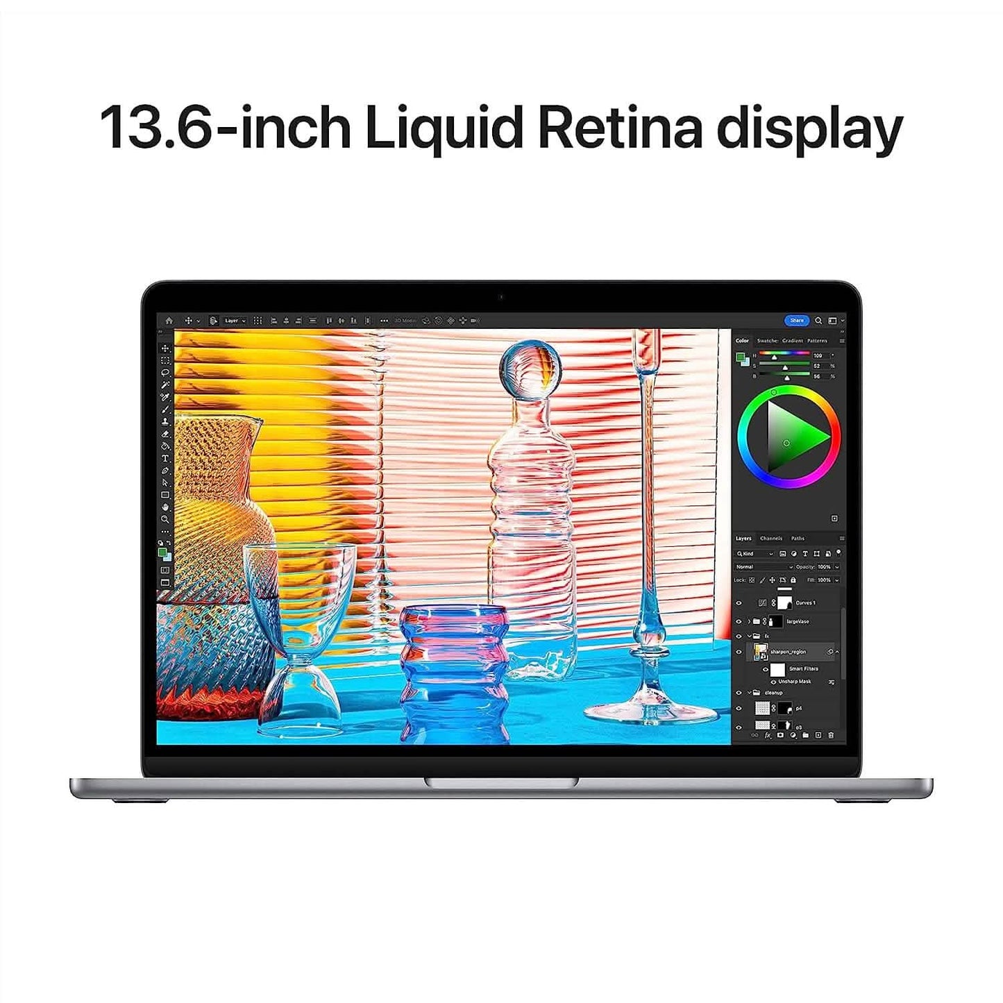 Apple 2022 MacBook Air Laptop M2 Chip 13.6" Liquid Retina Display 8GB RAM 256GB SSD MLXW3LL/A (Refurbished) DailySale