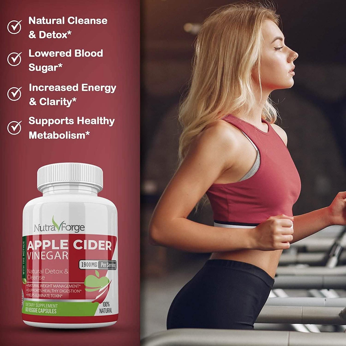 ACV Apple Cider Vinegar Organic Capsules DailySale