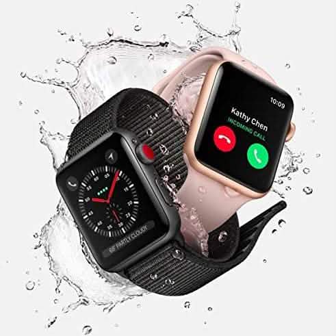 Apple Watch Series 3 GPS 42mm Space Gray Aluminum Case with Black Sport Band (Refurbished) DailySale