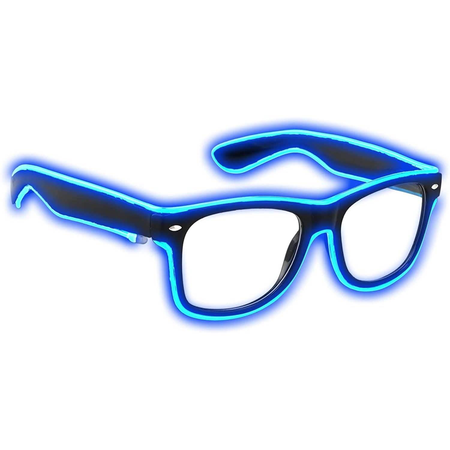 Aquat Light up EL Wire Neon Rave Glasses DailySale