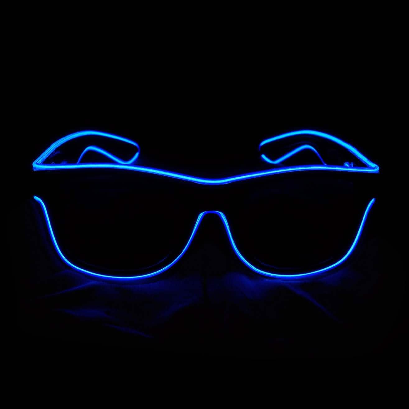 Aquat Light up EL Wire Neon Rave Glasses DailySale