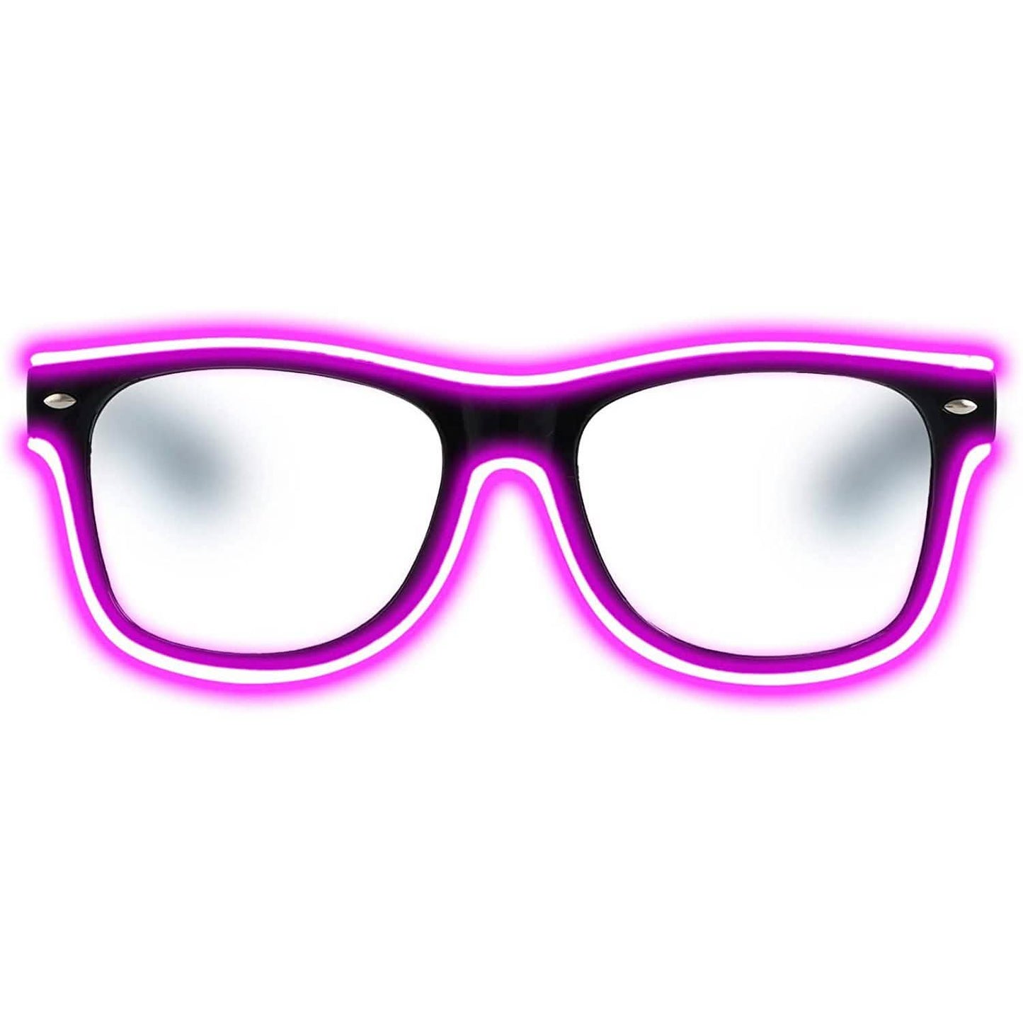 Aquat Light up EL Wire Neon Rave Glasses DailySale