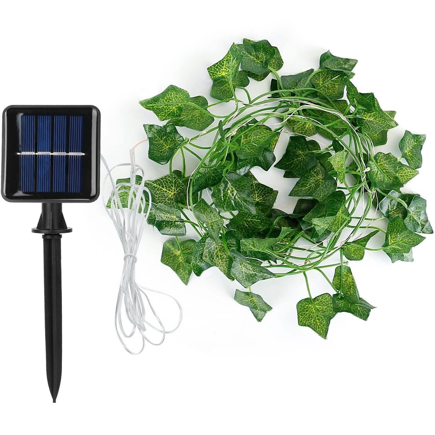 Artificial Ivy Leaves String Lights DailySale
