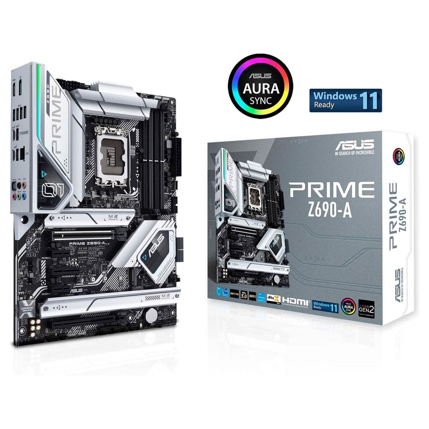 ASUS Prime Z690-A LGA 1700 Intel 12th ATX Motherboard  (Refurbished) DailySale