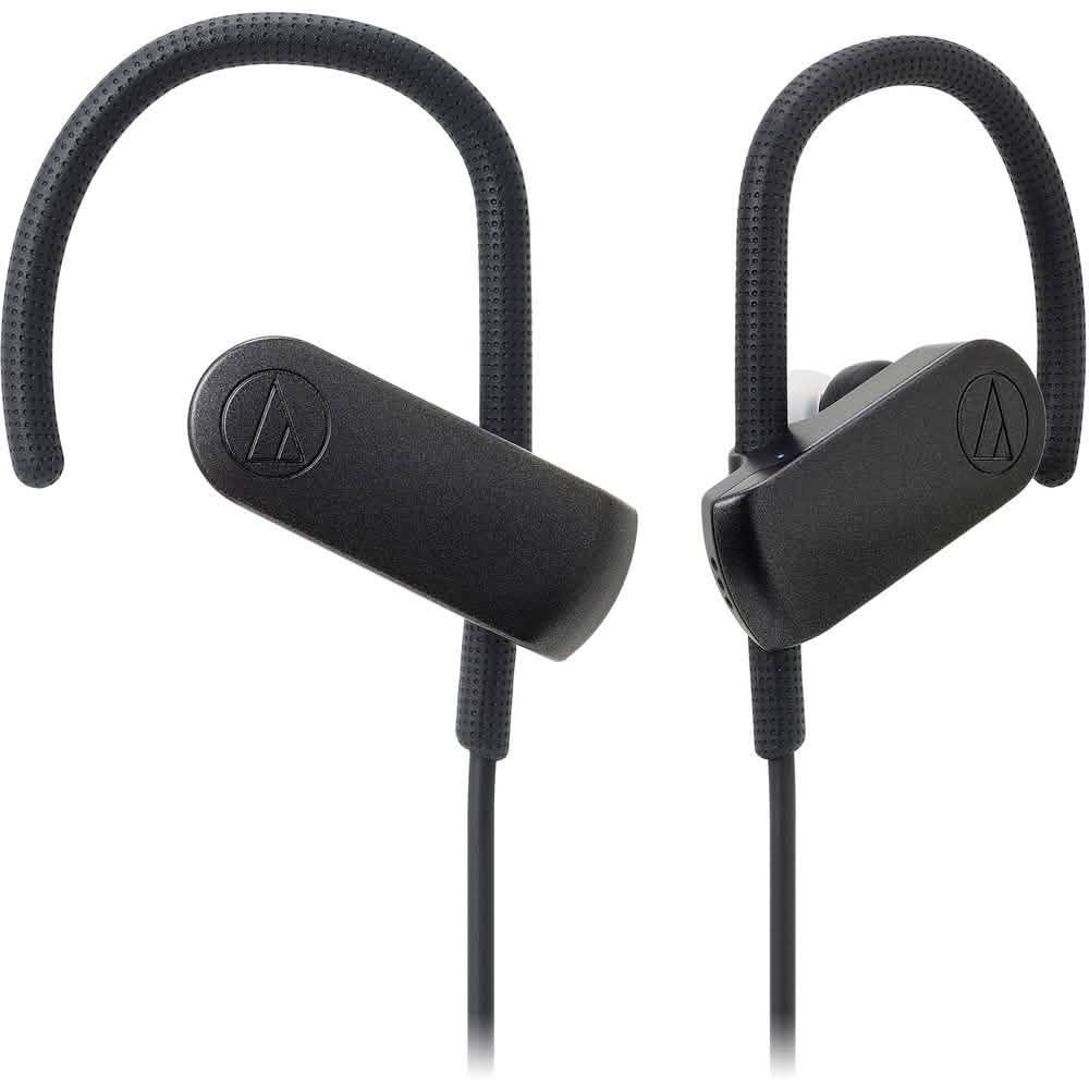 Audio-Technica ATH-SPORT50BTBK SonicSport Bluetooth Wireless In-Ear Headphones DailySale