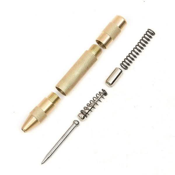 Automatic Center Pin Punch Strike Spring Loaded Marking Starting Holes Tool DailySale