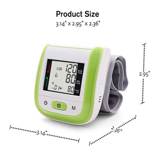 Automatic Digital Wrist Sphygmomanometer DailySale