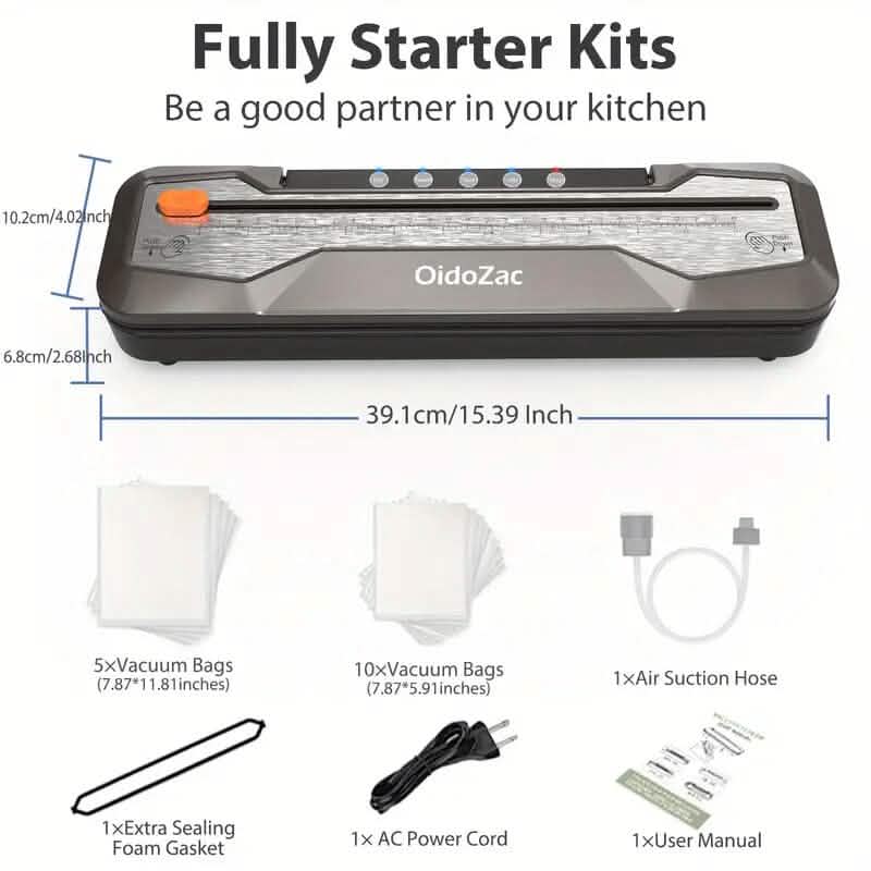 Automatic Food Vacuum Sealer Bag Bundle Machine DailySale