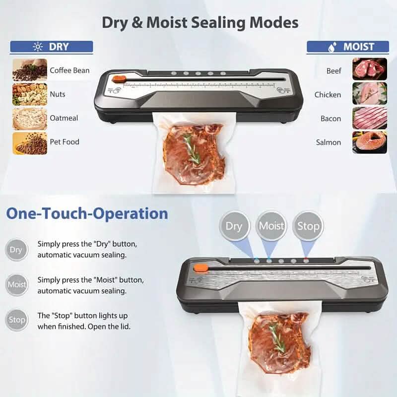 Automatic Food Vacuum Sealer Bag Bundle Machine DailySale