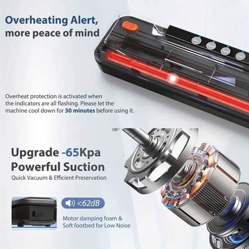 Automatic Food Vacuum Sealer Bag Bundle Machine DailySale