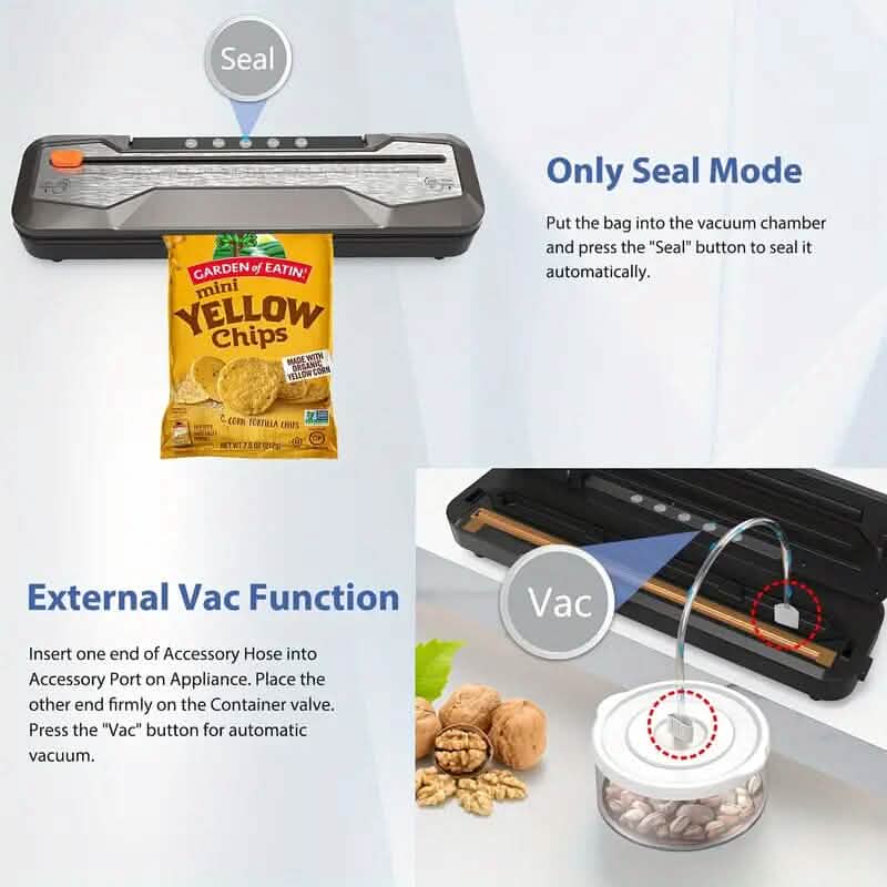 Automatic Food Vacuum Sealer Bag Bundle Machine DailySale