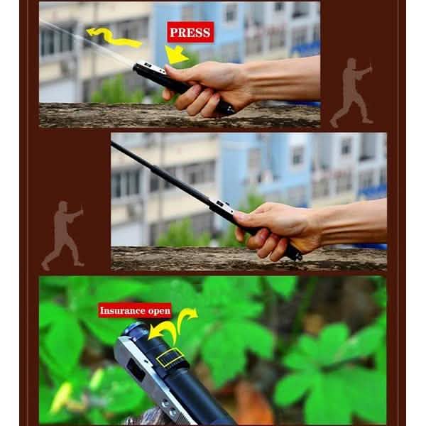 Automatic Spring Crowbar Car Self-defense Weapon DailySale