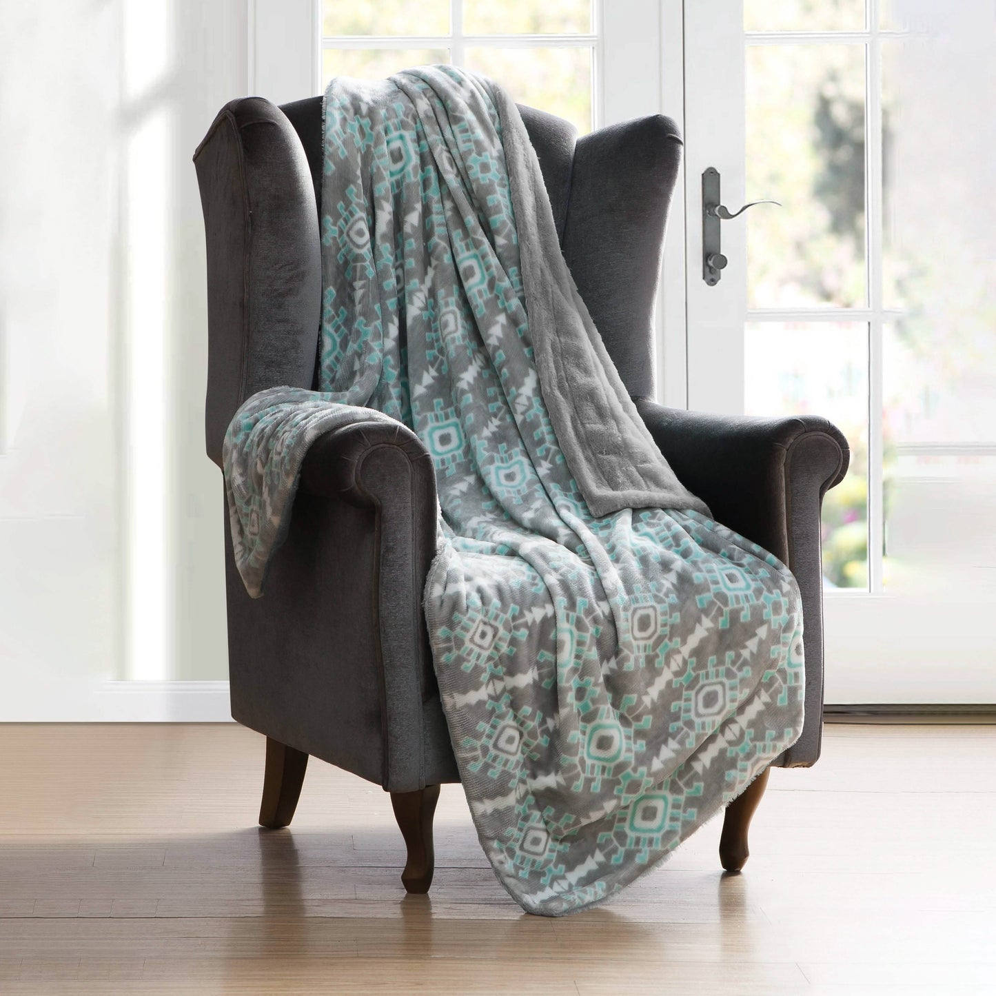 Aztec Ultra Soft Throw Blanket 50" x 60" DailySale