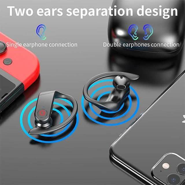 B10 TWS Earhook Sports Fitness Workout Headphones DailySale