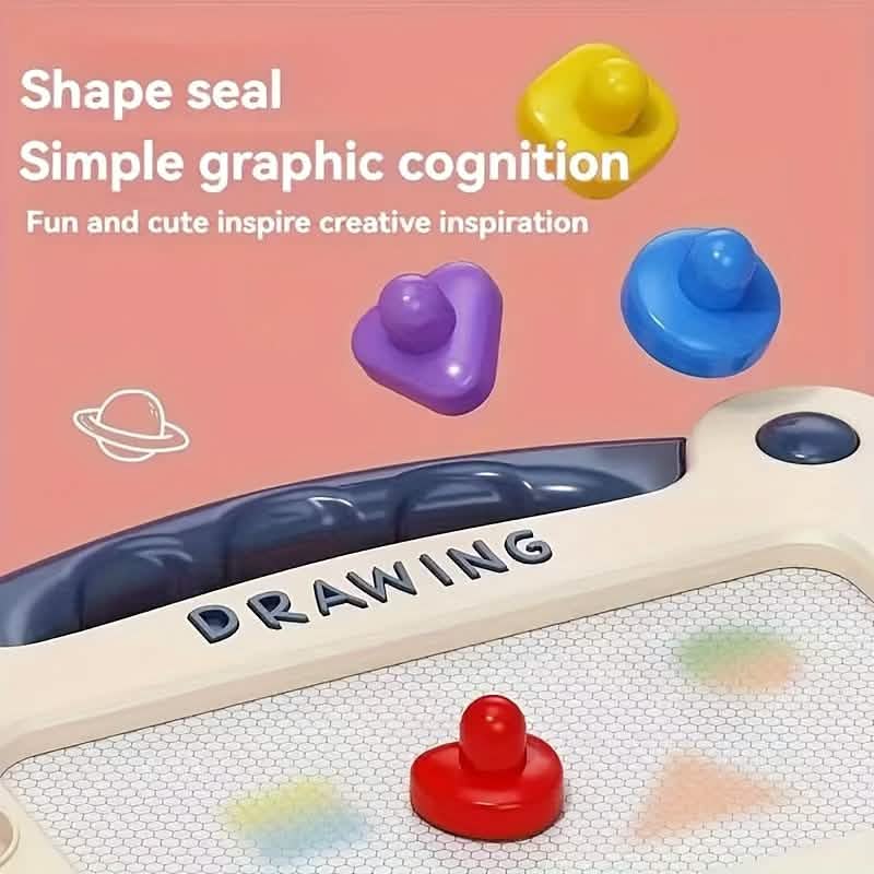Magnetic 3-in-1 Drawing Board Toy, Draw, Write, Erase & Repeat DailySale
