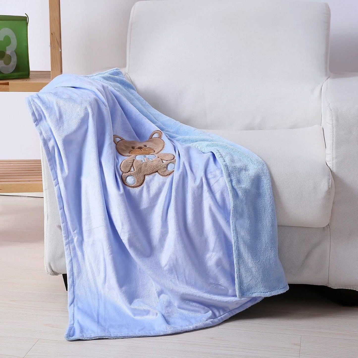 Baby Blanket Teddy Bear DailySale