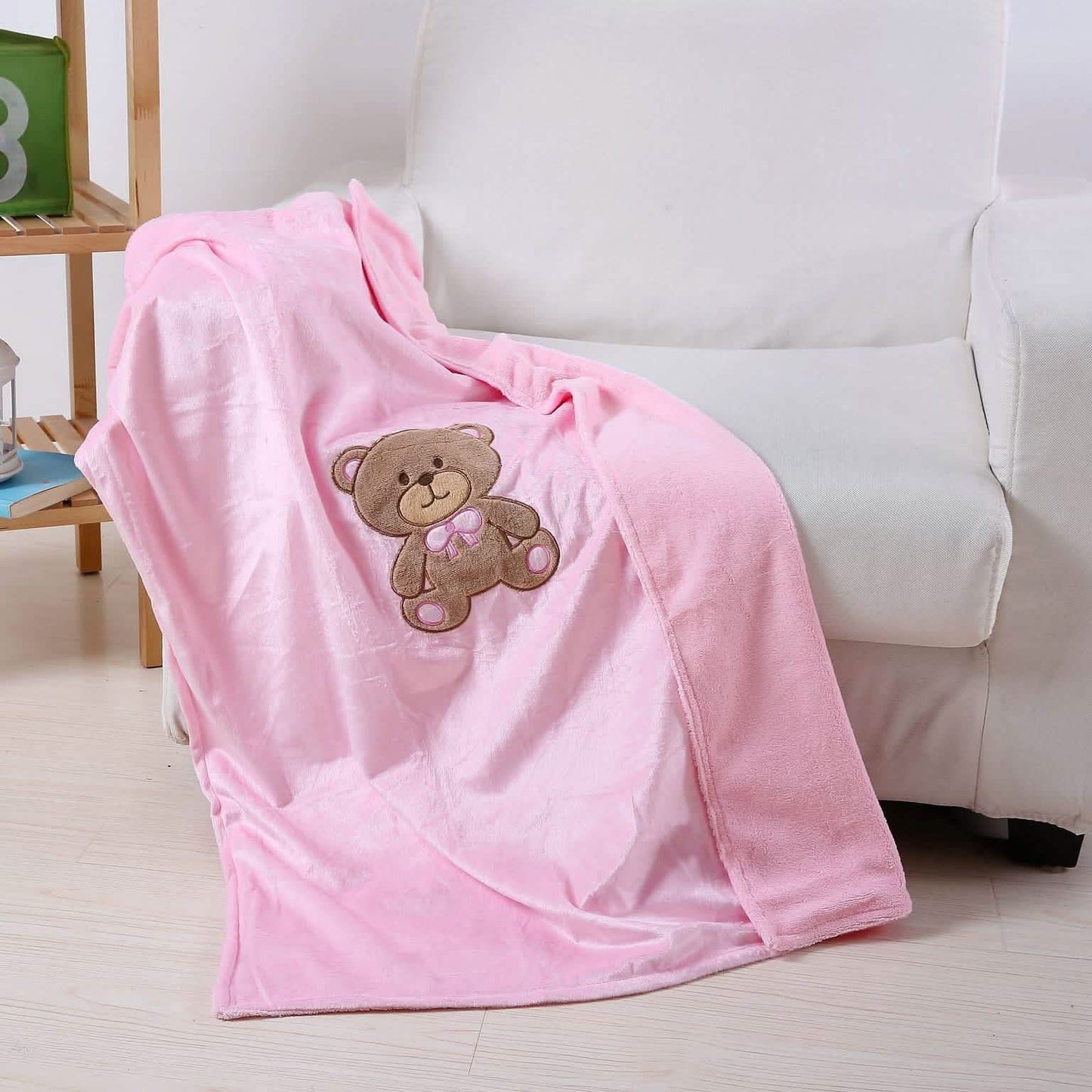 Baby Blanket Teddy Bear DailySale