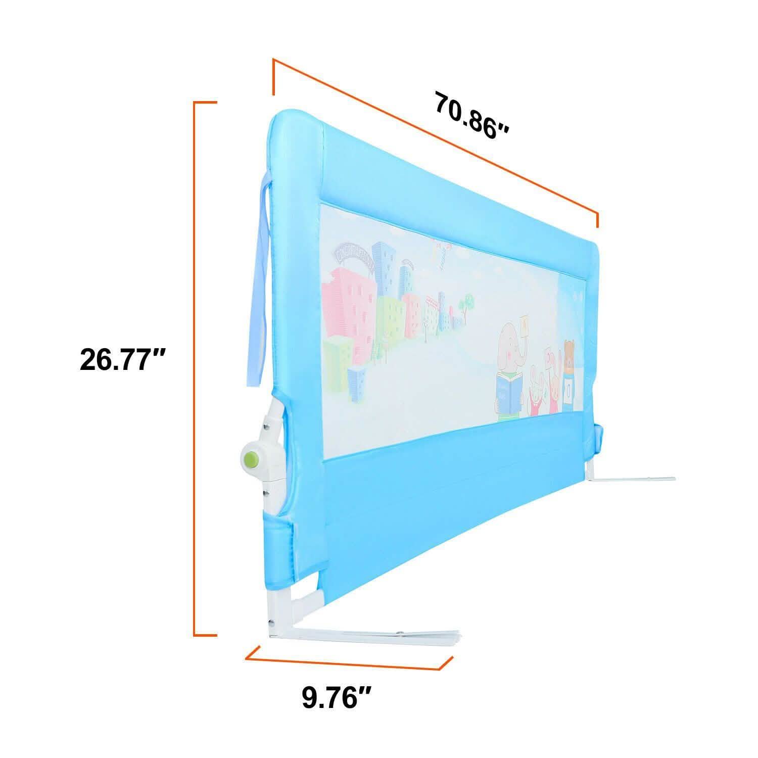 Baby Child Toddler Safety Bed Rail Anti Falling Bed Guard DailySale