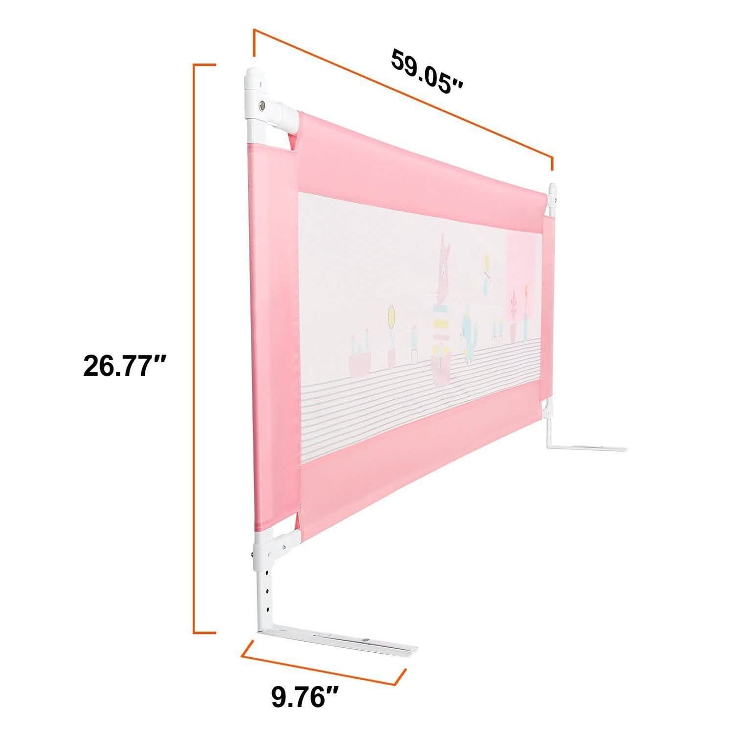 Baby Child Toddler Safety Bed Rail Anti Falling Bed Guard DailySale