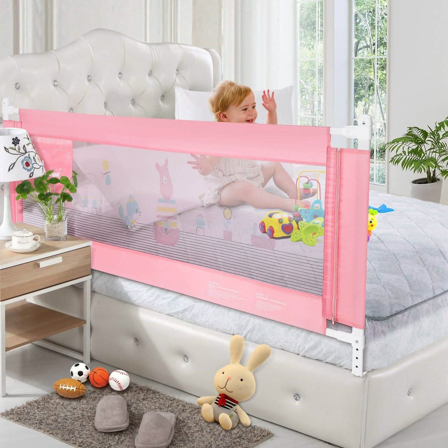 Baby Child Toddler Safety Bed Rail Anti Falling Bed Guard DailySale